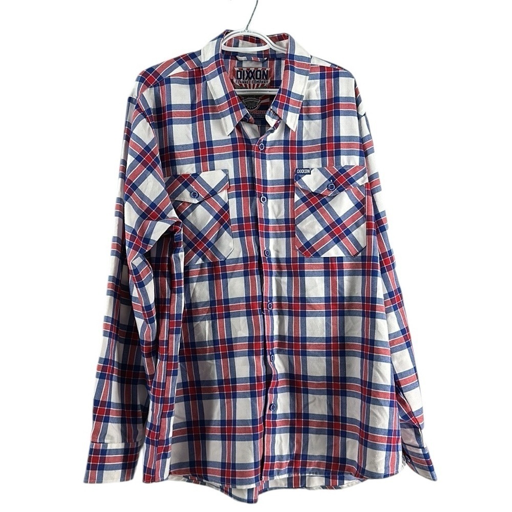 Dixxon Flannel shirt Company LIVE FREE FOREVER  Day independence USA 2X